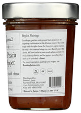 Bonnies Jams Cantaloupe Peach with Black Pepper Jam, 8.75 OZ