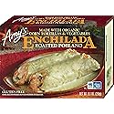 Amy's Frozen Meal, Roasted Poblano Enchilada, Made With Organic Corn and Vegetables, Gluten Free Microwave Meal, 9.1 Oz