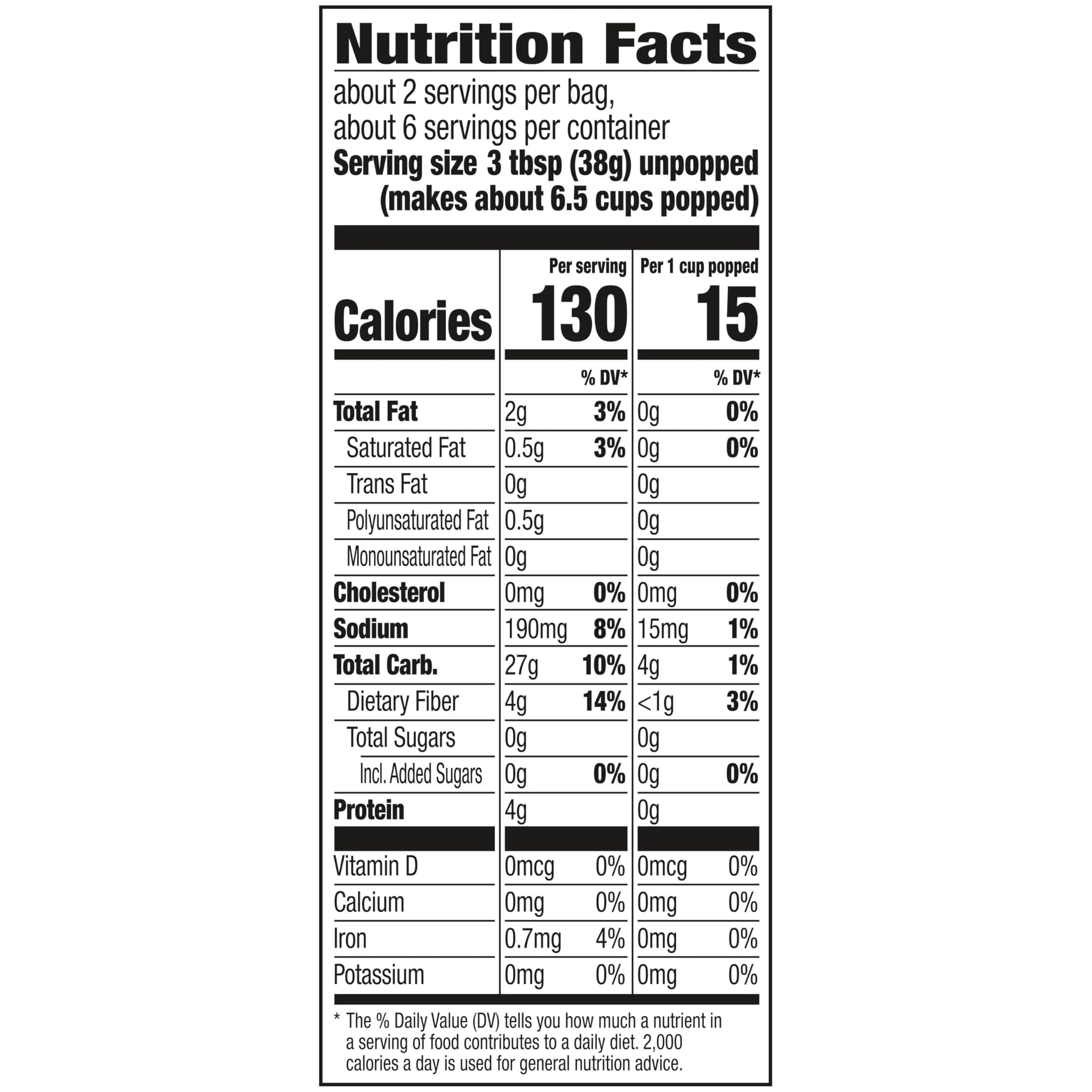 Orville Redenbacher’s Microwave Popcorn, SmartPop! Kettle Corn, 4g Fiber Per Serving, 2.7 oz., 3-Count