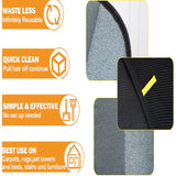 Pet Hair Removal Glove for Dogs & Cats - Upgraded Reusable Electrostatic Fur Remover Tool for Clothing, Furniture, Couch, Carpet, and Car Seats