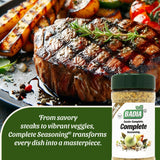 Badia Complete Seasoning 12 oz - All-Purpose Spice Blend of Garlic, Onion, Salt, Pepper, Herbs & Spices - Savory Signature Blend