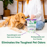 Good Natured Brand | Carpet Deodorizer & Freshener Powder | 60 oz Pet Odor Eliminator for Strong Odor & Pet Urine | Fresh Natural Lavender | Safe