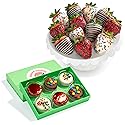 Birthday Chocolate Covered Strawberries & Chocolate Dipped Sandwich Cookies