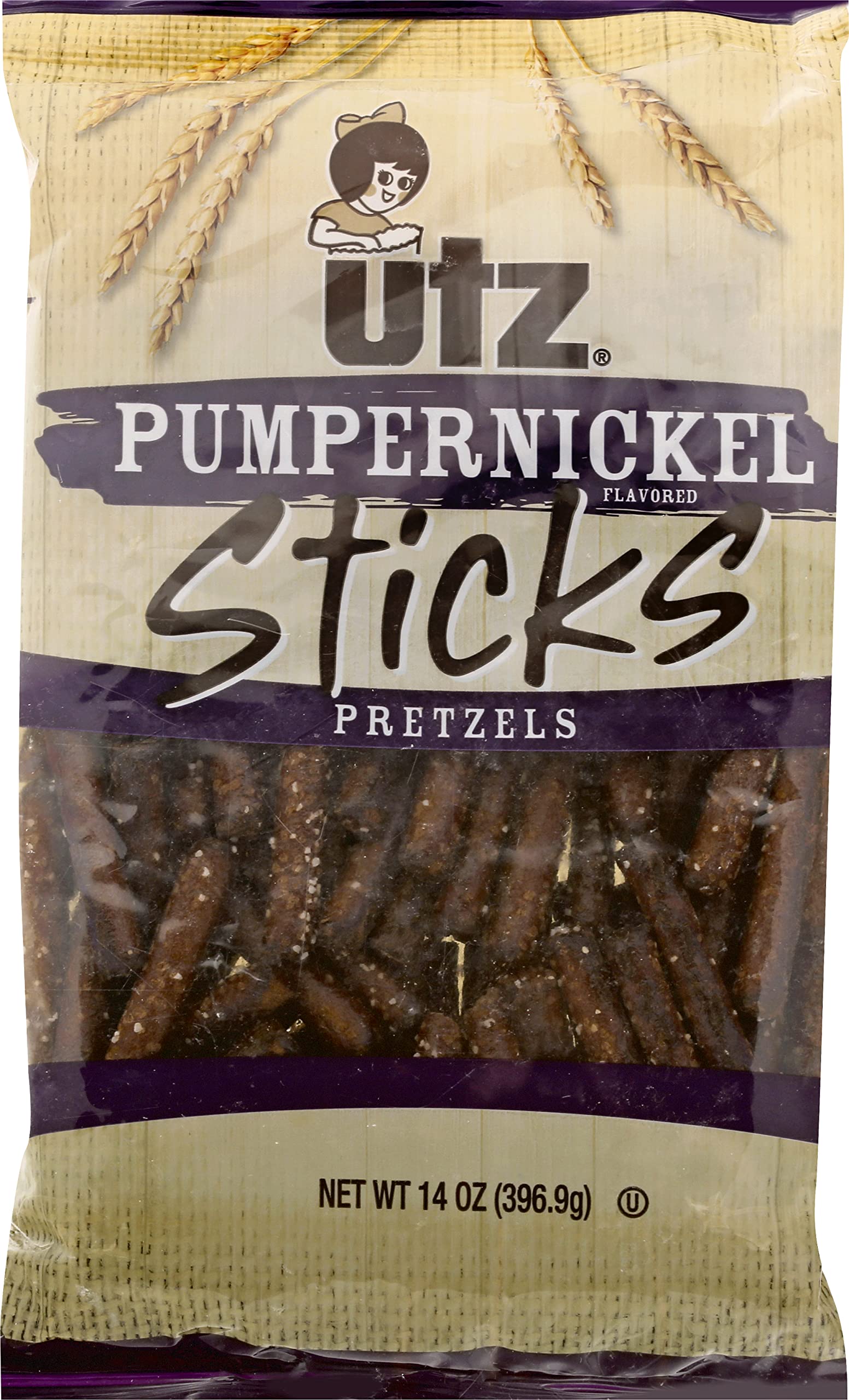 Utz Sticks Pumpernickel Pretzels