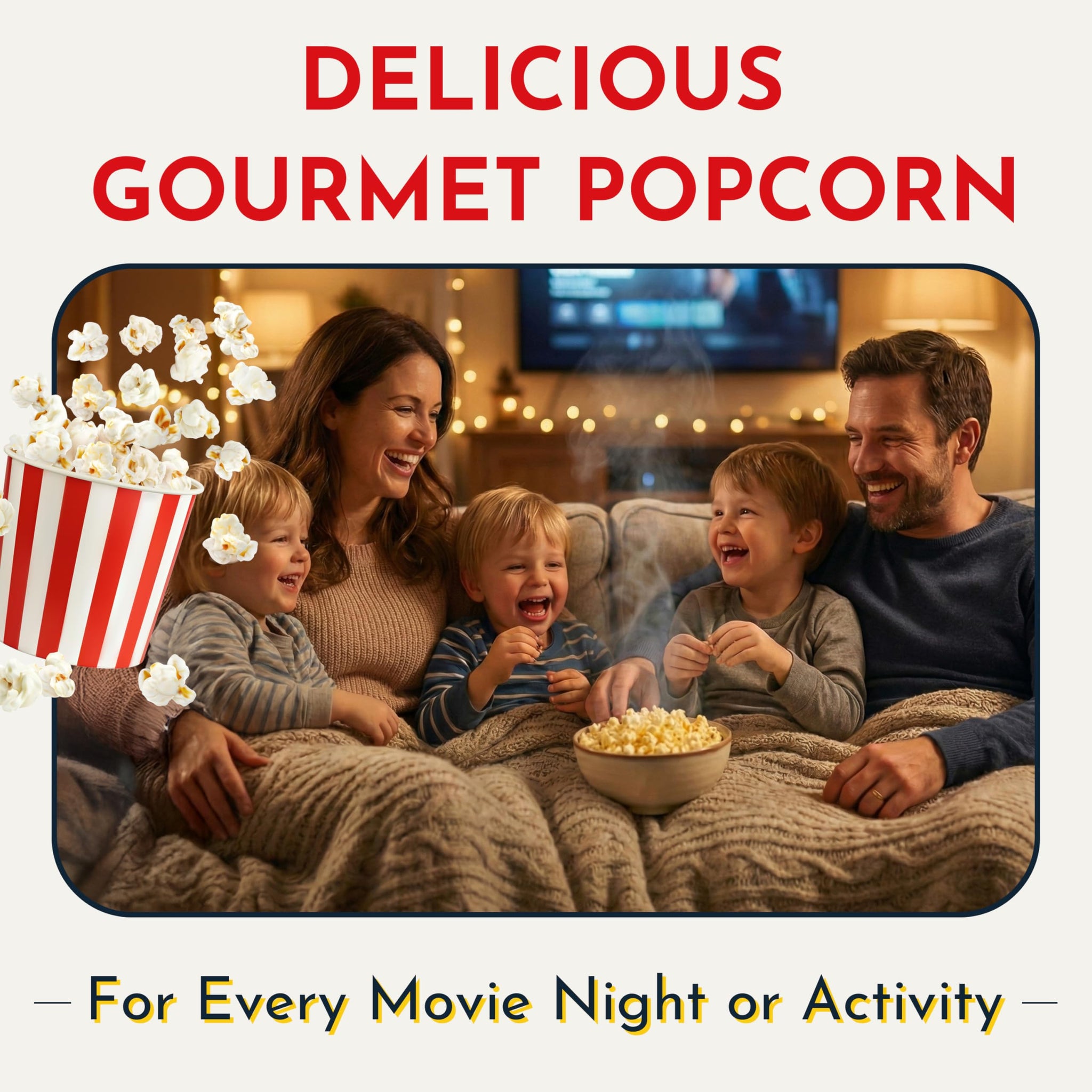 Wabash Valley Farms Real Theatre Popcorn Packs - Gourmet Kernel Kit for Popcorn Machines, Stovetop Poppers, and At-Home Movie Night Snacking - Perfect