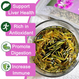 Cardo Mariano Herb Tea 7oz(200g), 100% Pure & Natural Cardo Marin - Milk Thistle Loose Tea for Liver, Raw, Caffeine-Free