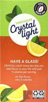Crystal Light Sweet Tea, 12-Quart 1.56-Ounce Canister (Pack Of 6)