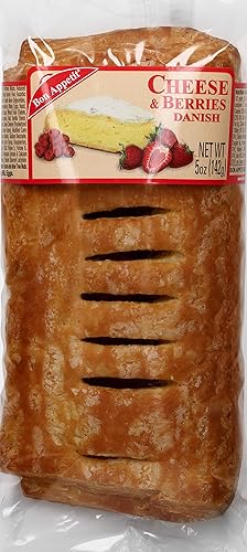 Bon Appetit Cheese & Berry Danish, 5 Ounce (Pack of 8)