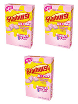 Starburst Strawberry Singles To Go Drink Mix, 0.43 OZ, 6 CT (Pack - 3) Pack of 3