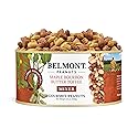 Belmont Peanuts Gourmet Maple Bourbon Butter Toffee Mixer with Maple Bourbon-Spiced Sea Salt and Butter Toffee Virginia Peanuts, 18 oz (1 Pack)