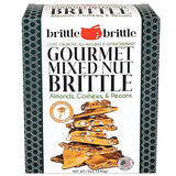 brittle-brittle Mixed Nut Brittle Candy, Handmade Gourmet Treat with Honey, Almonds, Cashews, Pecans, Gluten Free, Perfect Snack or Gift, 12 oz