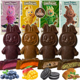 Dubai Chocolate Bars - Dubai Style - Cookies - Mango - Blueberry Flavors - 4x75g