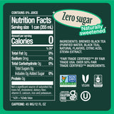 ZEVIA Organic Sweetened Raspberry Black Tea, 12 FZ