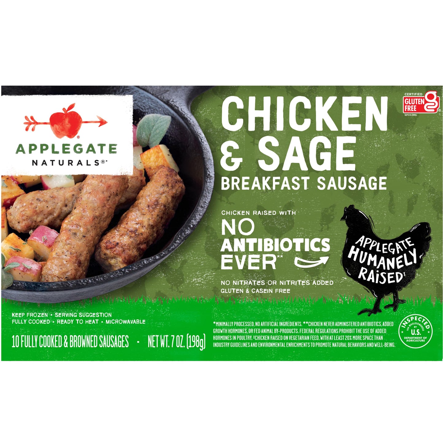 Applegate Farms Sage Breakfast Chicken Sausage, 7 OZ