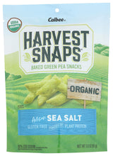 Calbee, Crisp Snapea Sea Salt Organic, 3 Ounce