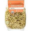 Compagnia Sanremo Pasta Italian Organic Orecchiette Pasta - 100% Durum Wheat Semolina Orecchiette - 16 Oz (Pack Of 4) - Product Of Italy