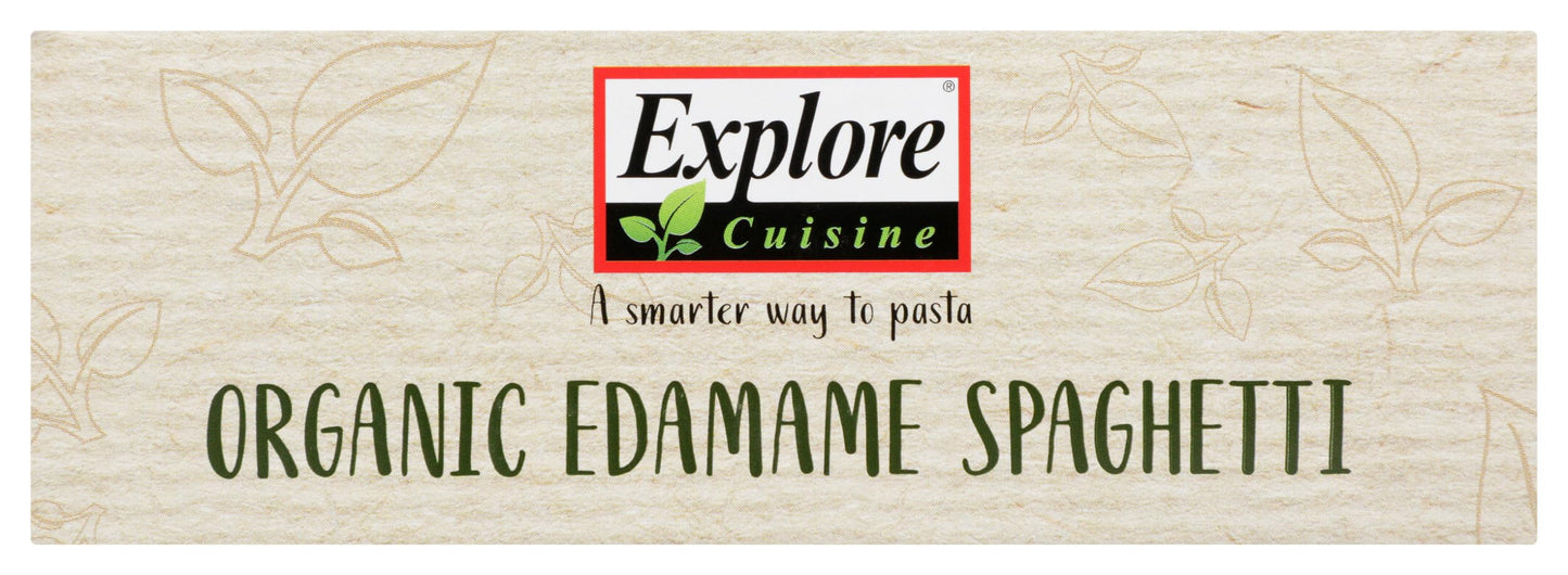 Explore Cuisine, Pasta Spaghetti Edamame Organic, 8 Ounce