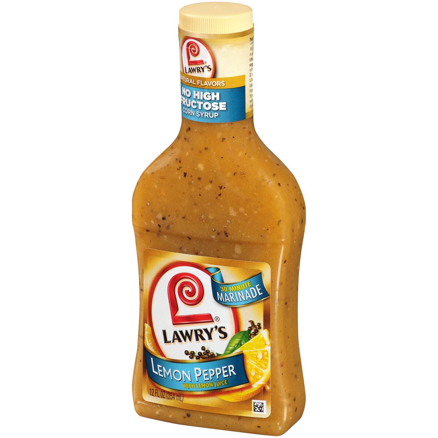 Lawry's 30 Minute Marinade Lemon Pepper, 12 oz (Pack of 18)