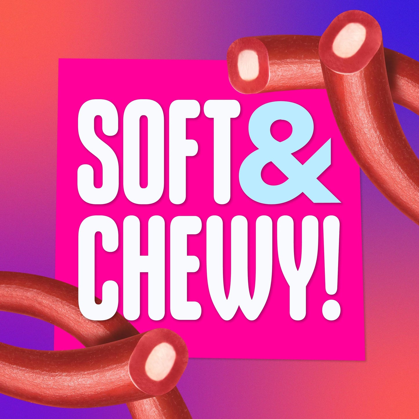 SweeTARTS Ropes, Cherry Punch Candy, 3 Ounce Pouch (Pack of 12)
