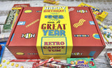 RETRO CANDY YUM ~ 1952 74th Birthday Gift Box Nostalgic Candy Mix from Childhood for 74 Year Old Man or Woman Born Back in 1952 Jr