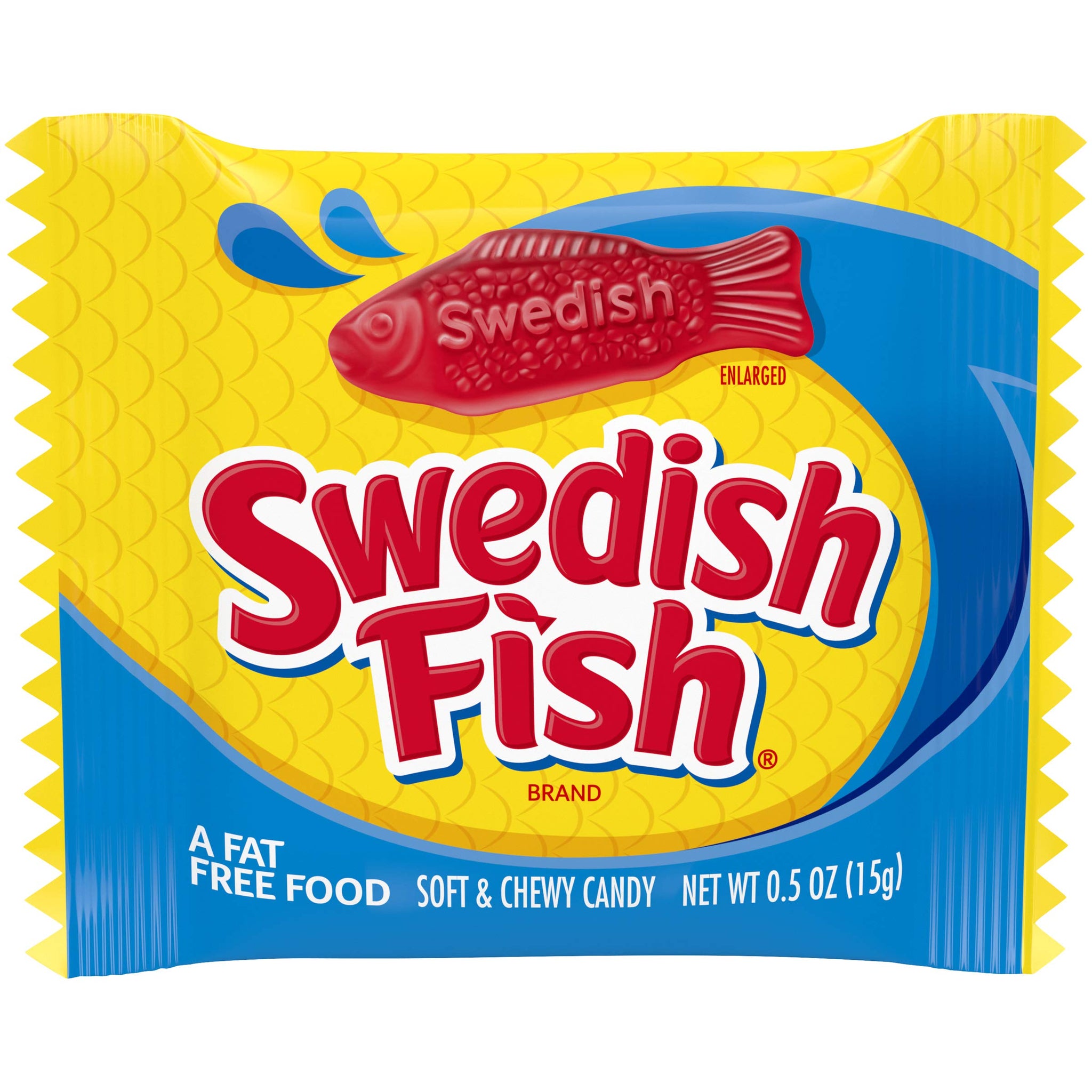 115 Count SOUR PATCH KIDS & SWEDISH FISH Bulk Candy Treat Size Variety Pack, Individual Snack Bags
