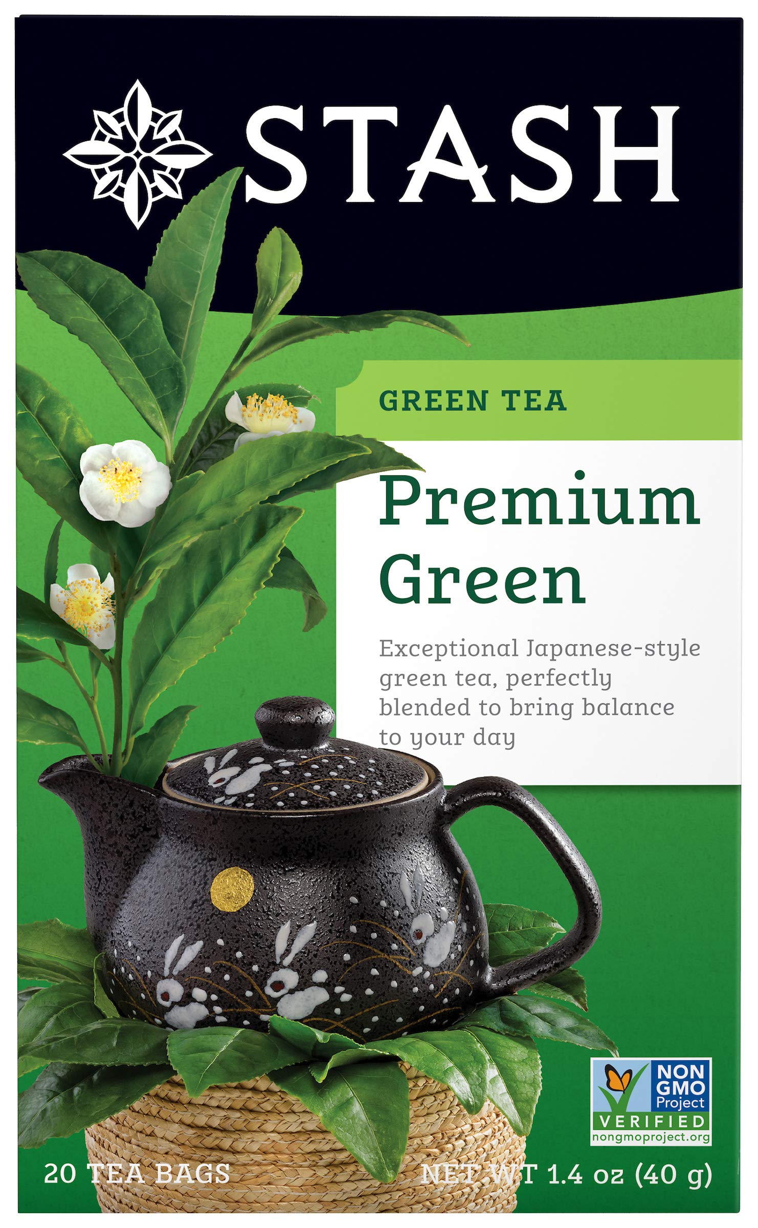 STASH TEA TEA,GREEN,PREMIUM, 20 BAG36