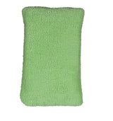CleanAide Double-Sided Microfiber Sponge 2-in-1 Scrubber for Kitchen and Bathroom, Reusable Non-Scratch Dishwashing, Heavy-Duty Scouring, Absorbent
