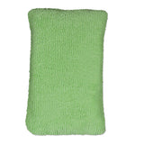 CleanAide Double-Sided Microfiber Sponge 2-in-1 Scrubber for Kitchen and Bathroom, Reusable Non-Scratch Dishwashing, Heavy-Duty Scouring, Absorbent