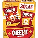 Cheez-It Cheese Crackers, Baked Snack Crackers, Halloween Snacks, Original, 30oz Box (30 Pouches)