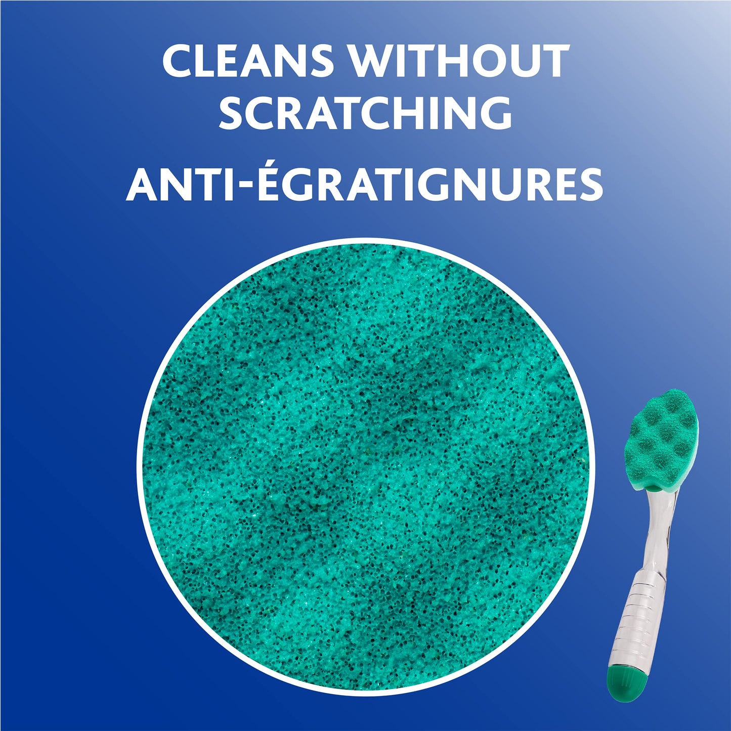Scrunge Sponge Dish Wand/Scrub Brush