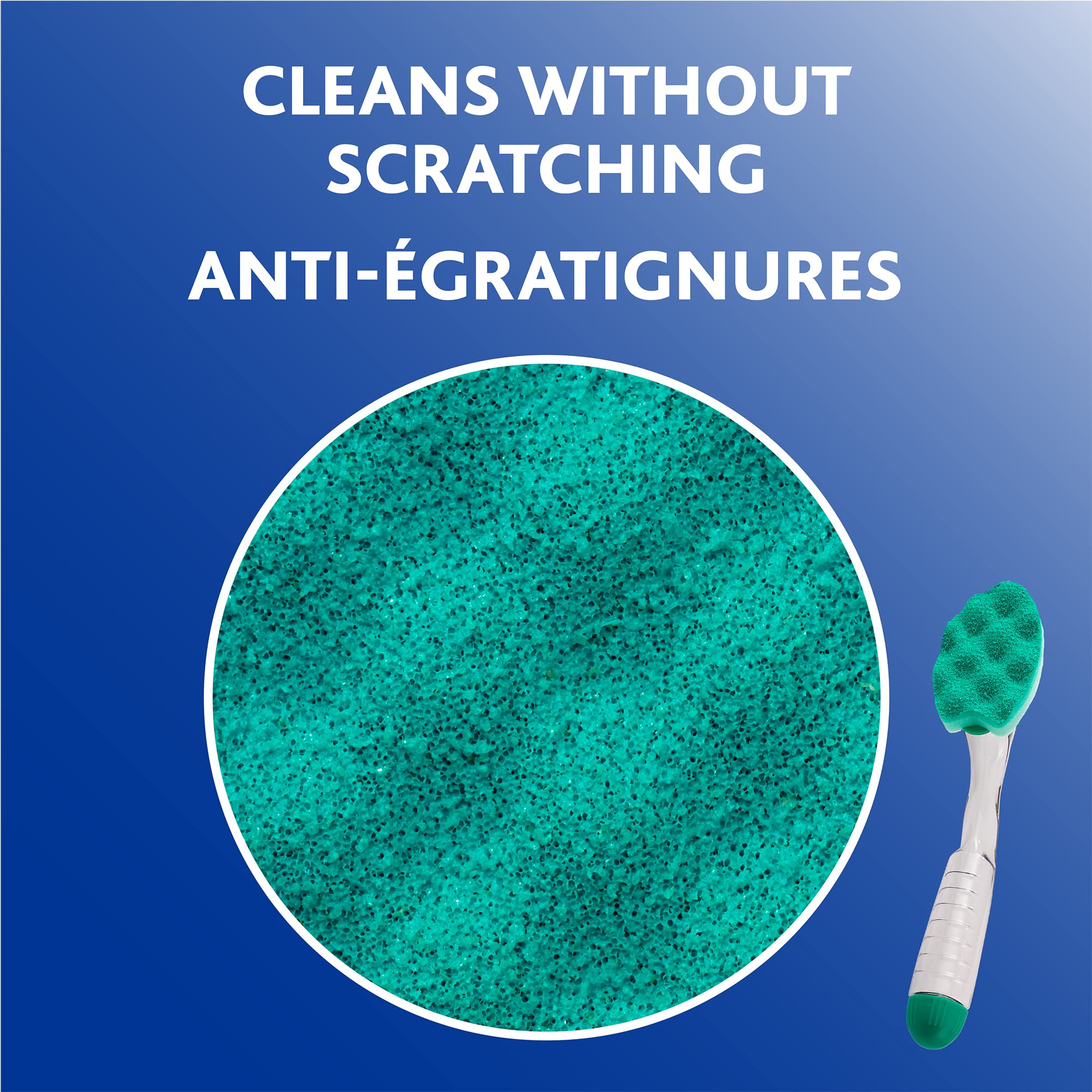 Scrunge Sponge Dish Wand/Scrub Brush