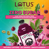 Skinny Pink Lotus Plant Power® Zero Sugar Energy Drink, PP7™ Formula