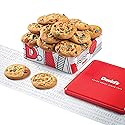David's Cookies Fresh Baked Candy Cookies Gift Basket - 1lb Gourmet Dessert Tin - Soft and Chewy Sweet and Crunchy Cookies for Holiday, Birthday