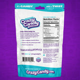 Freeze Dried Sour Gummy Worms, Crazy Candy Sour Crispy Crawlers - Tangy Coating Crunchy Candy, Hollow Texture Treats