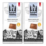 Milkboy Swiss Chocolates Chocolate Bars - Premium Swiss Alpine Milk Chocolate - Smooth European Milk Chocolates Gift - Sustainably Farmed Cocoa