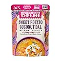 Brooklyn Delhi Sweet Potato Coconut Dal Pouches - Ready to Eat, Microwavable Entree - Vegan, Gluten Free, Non-GMO - 10oz, Pack of 1