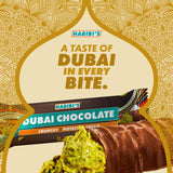 Habibi’s - Dubai Chocolate Bar | Authentic Middle Eastern Dessert | Gourmet Chocolate Pistachio Treat | Premium Pistachio Cream Filling | Made in