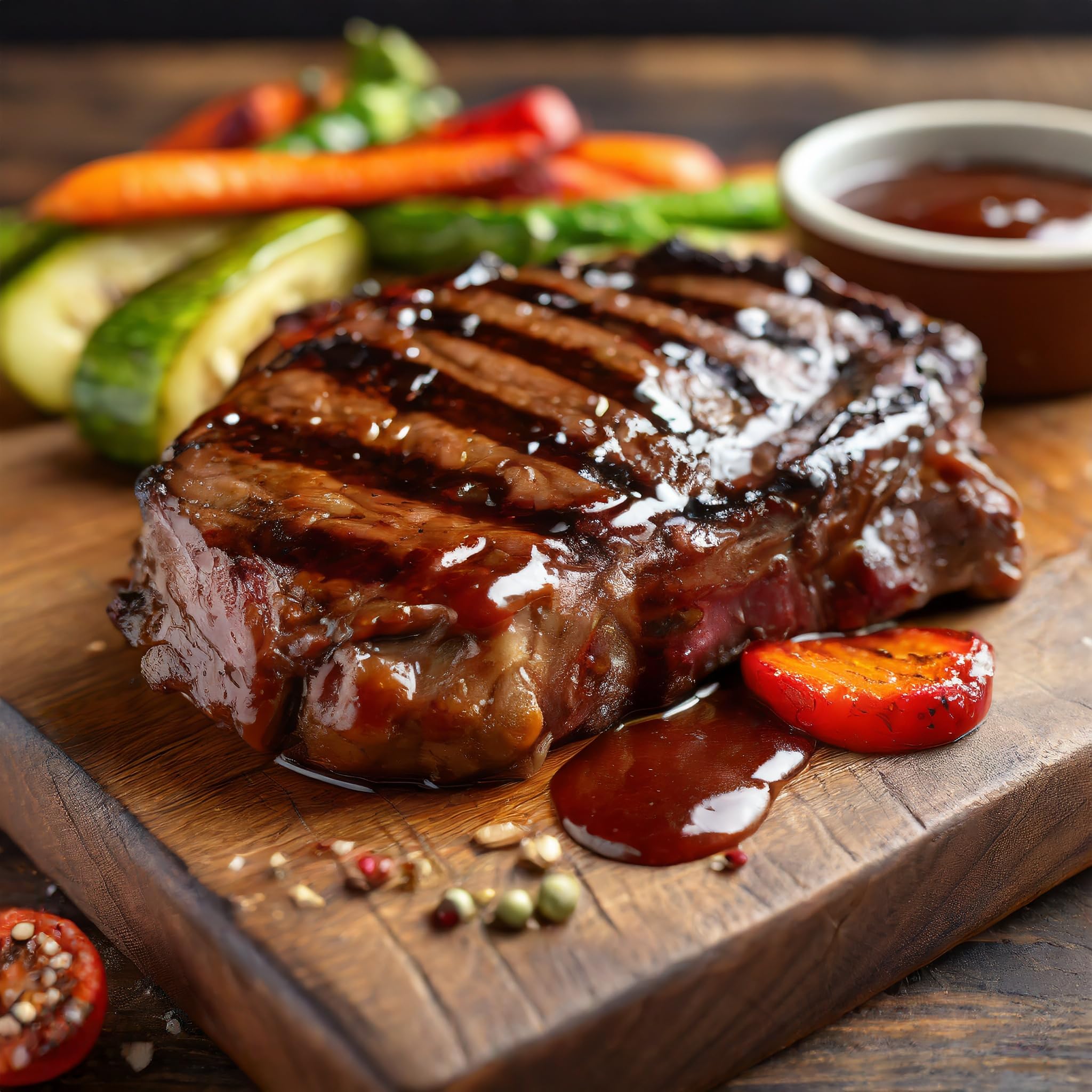 Wellbee's Honey BBQ Sauce - All Natural - 16 oz - Made w/Real Honey - Paleo Friendly And SCD Approved - Preservative Free, Refined Sugar-Free