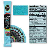 4C Energy Rush Stix, Berry 6 Pack, 18 Count, Single Serve Water Flavoring Packets, Sugar Free with Taurine, On the Go Bundle