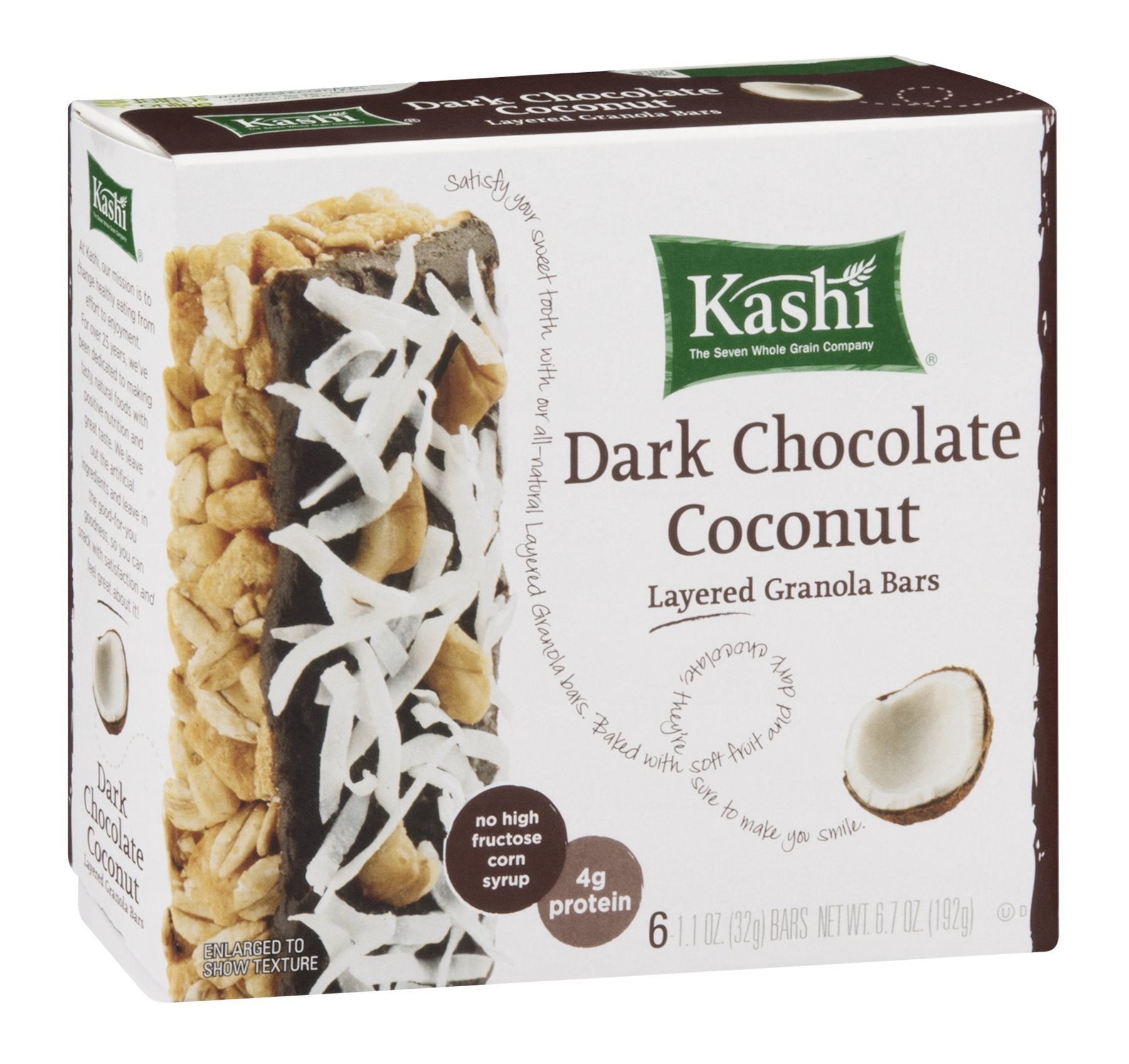 Dark Chocolate Coconut Granola Bar 6.70 Ounces (Case of 12)