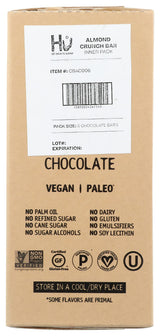 Hu Kitchen Organic Almond Crunch Dark Chocolate Bar, 2.1 OZ