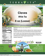 Cloves White Tea (Loose) (8 oz, ZIN: 532085)
