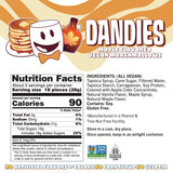 Dandies Maple Vegan Marshmallows, No Artificial Flavorings, Food Dyes, Corn Syrup, or Gelatin, Perfect for Roasting, S’mores, or Snacking (Maple, 2