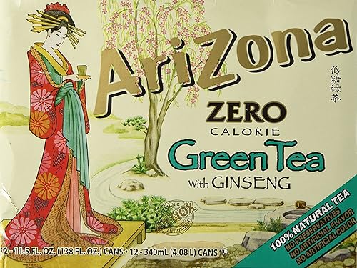 Arizona Diet Green Tea, 11.5-Ounce (12 Count)