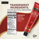 Tuscanini Italian Chili Pepper Paste, 1.94 oz | Made with Olive Oil | 3 Ingredients | Hot Chili Paste in Squeeze Tube | Bold Spicy Condiment