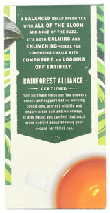 Whole Foods Market, Tea Green Decaf Organic, 20 Count