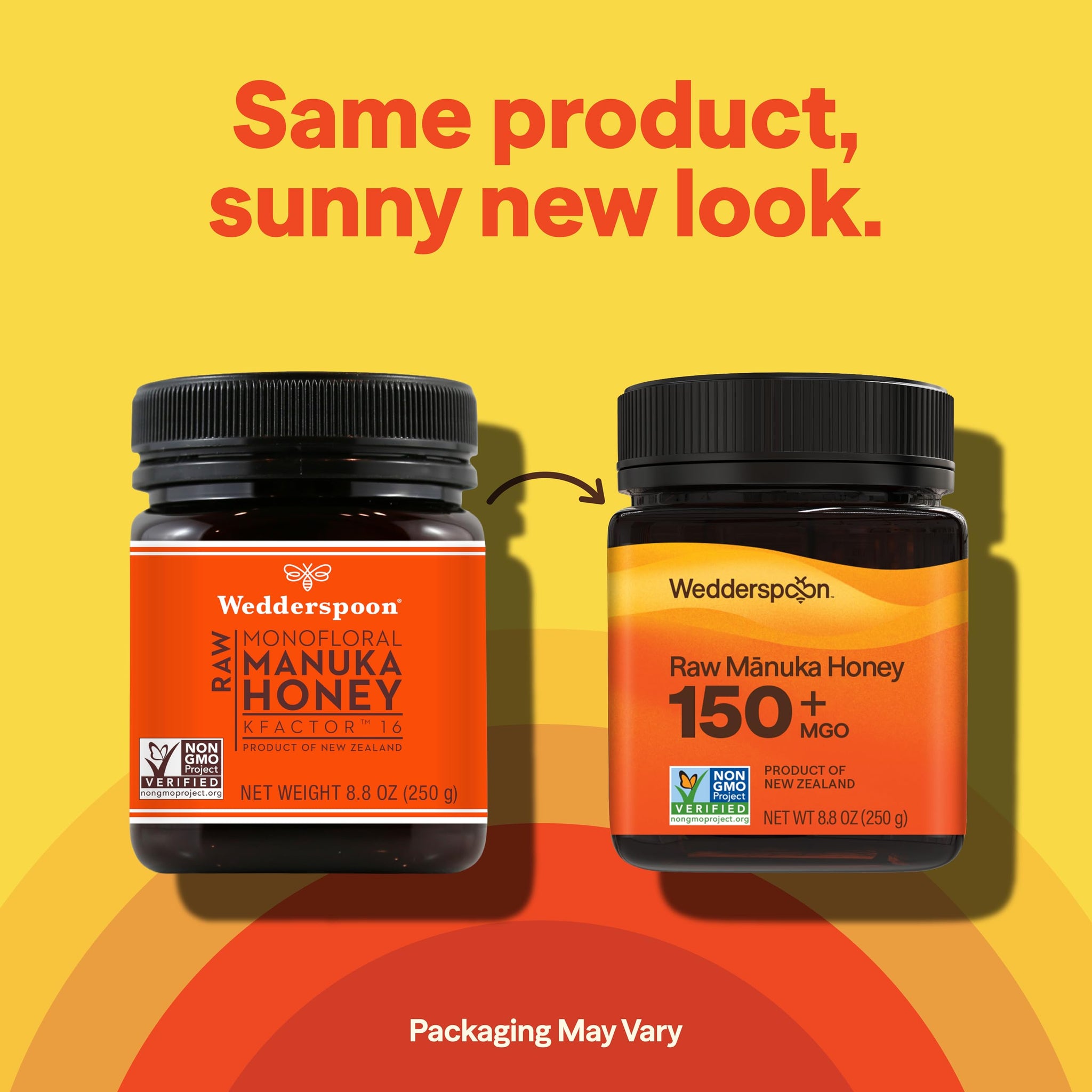 Wedderspoon Raw M?nuka Honey 150+ MGO, 8.8 Oz, Unpasteurized New Zealand Honey, Non-GMO, BPA-Free Jar, Superfood & Natural Wellness Support