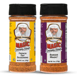 Chef Paul Magic Seasonings Blends French Fry (5 oz), and Burger (6 oz), Variety Pack - Smoky All-Purpose Blend for Patties, Potato Fries & BBQ Sides
