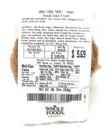 Whole Foods Market, Cookie Granola Vegan 6 Count, 12.6 Ounce
