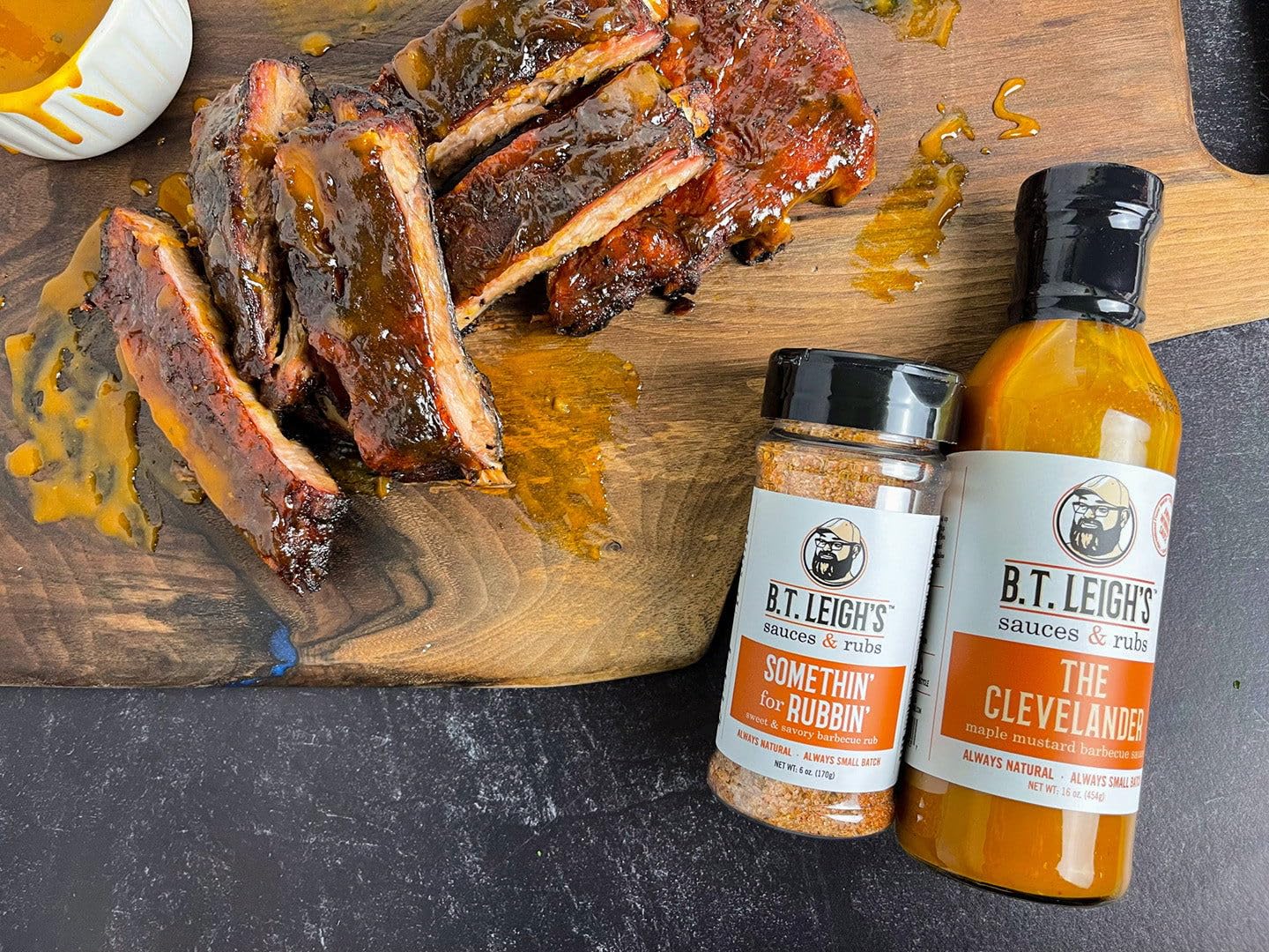 Somethin' For Rubbin' | Sweet & Savory Gourmet, Small Batch, Award-Winning, Gluten-Free, Vegan-Friendly Barbecue Rub & Seasoning | All Natural, No